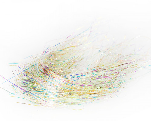 Fine 3D Tinsel Hair, Ice Pearl UVR / 02